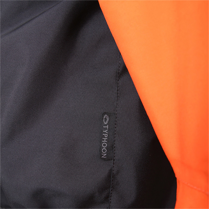 2024 Typhoon Roan Hinge Zip Drysuit 100184 - Orange / Graphite